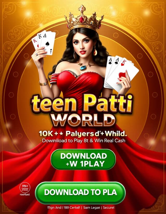 Teen Patti World Banner